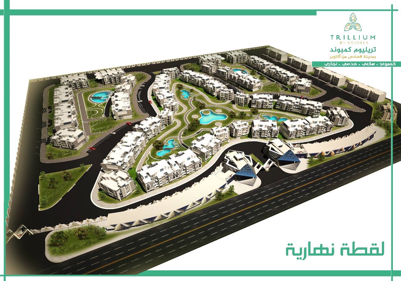 Hurry up to buy an apartment in Trillium 6 October with an area starting from 160 m²