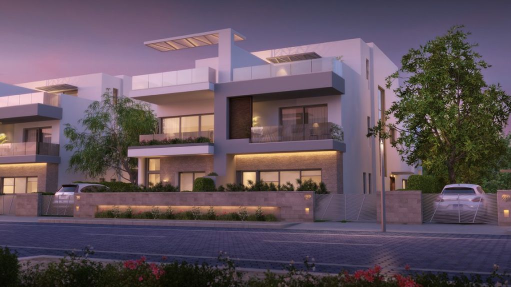 With an area of 322 m² townhouse for sale in El Hadaba project
