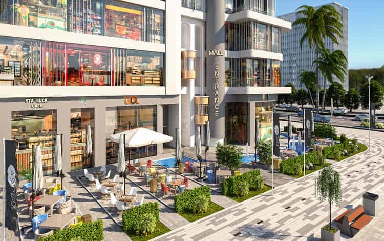 محل بمساحة 59 متر للبيع في مول فيرونا العاصمة الإدارية الجديدة