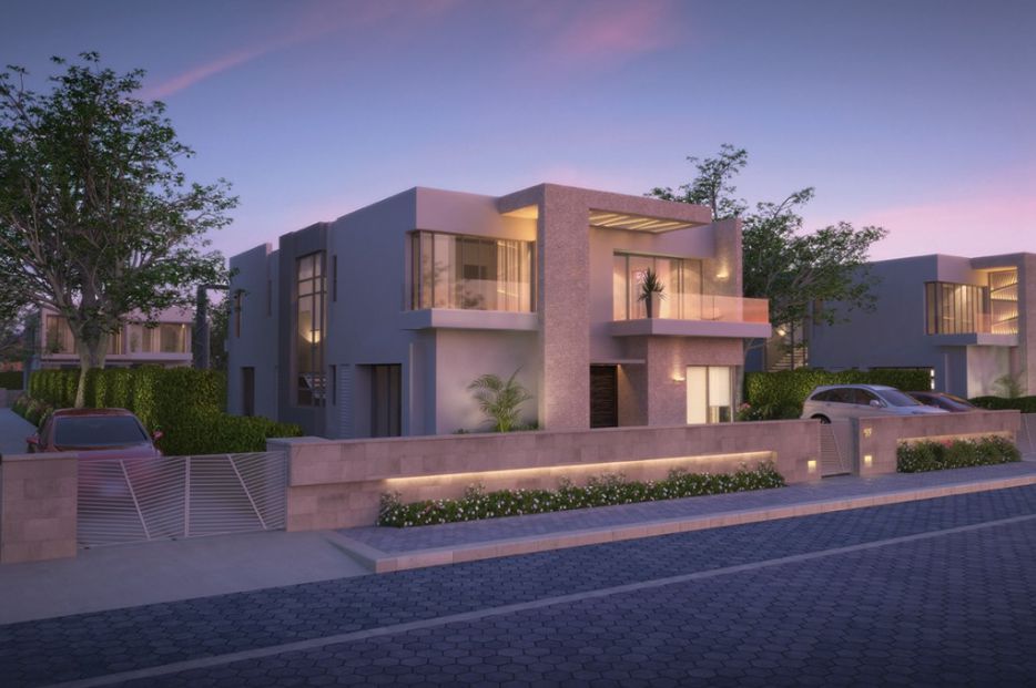 With an area of 322 m² townhouse for sale in El Hadaba project