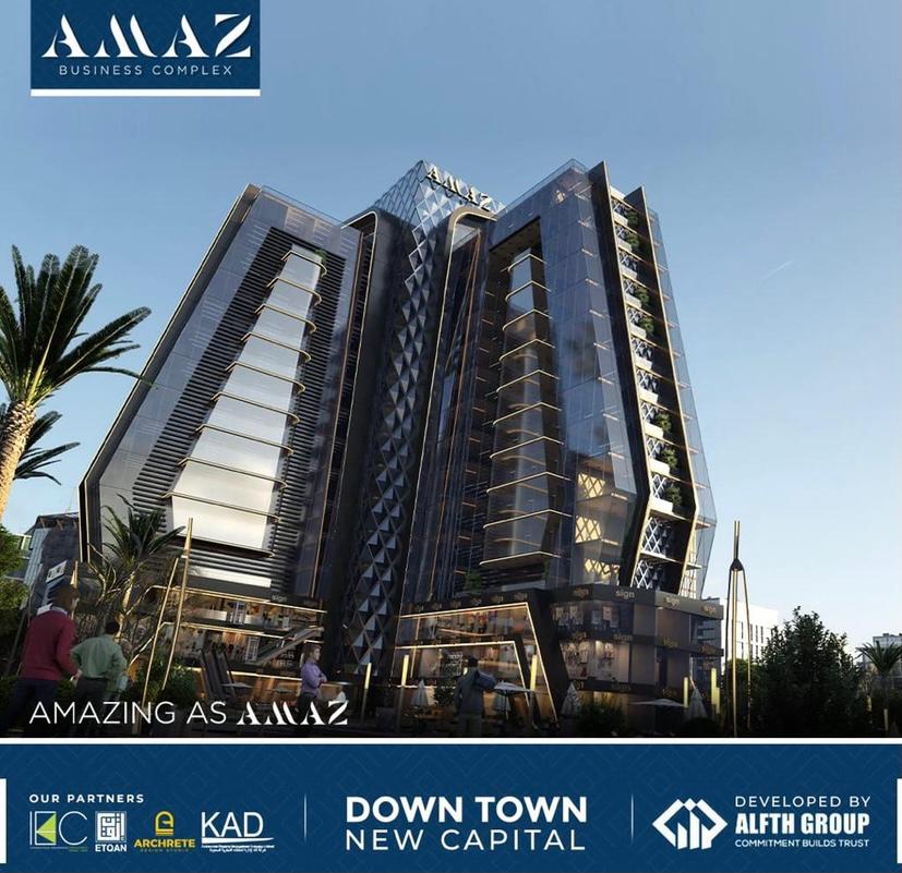 Seize the opportunity and own an office in Amaz Business Complex New Capital