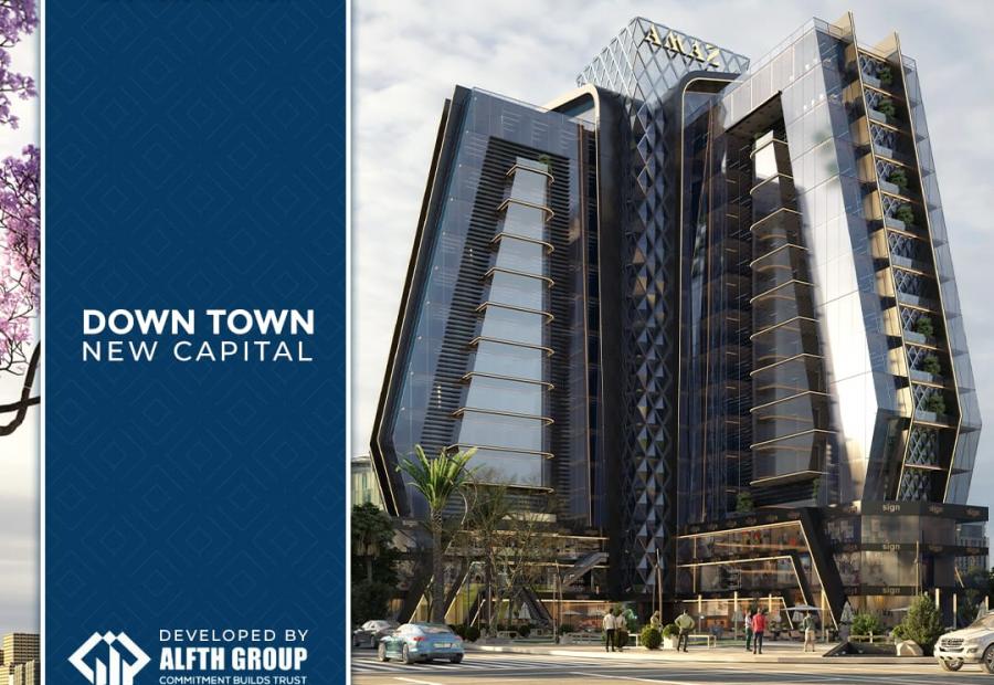Get a shop in Amaz Business Complex at the Administrative Capital with an area of 27 m²