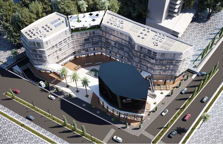 Get an office in the Capital Prime project with an area of 130 m²