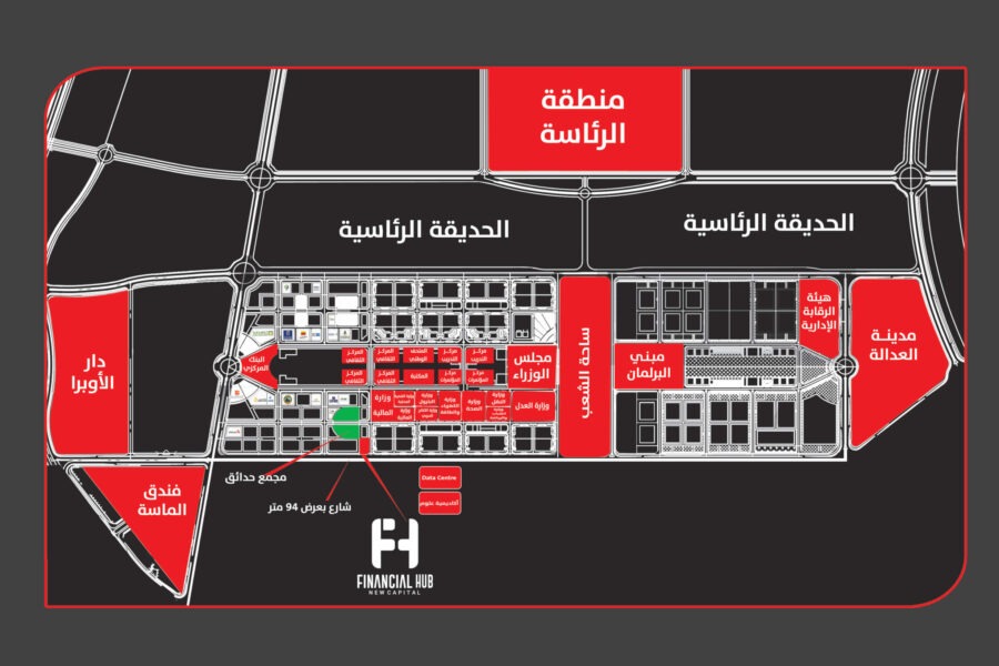 Find out the price of a restaurant with an area of 155 meters in the Financial Hub Mall new Administrative Capital