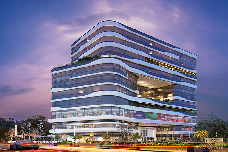 With a 10% down payment, own an office in 3 Point Mall in the Administrative Capital with an area of 62 m²