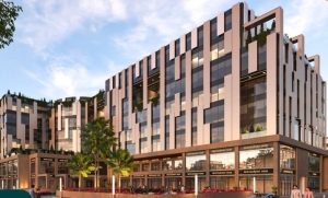 For sale in installments, a shop of 30 meters in The Office New Capital