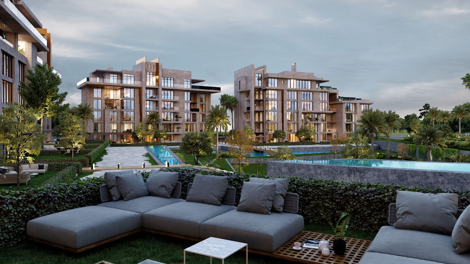 Own your Apartment in O West Orascom 6 October with an area starting from 116 m²