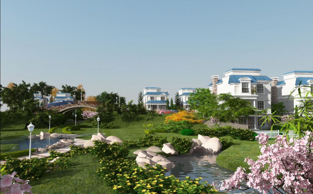 Get a villa in mountain view chillout park with an area of 386 square meters
