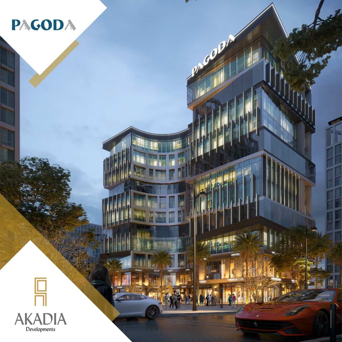 Buy a shop with an area of ​​75 meters in Pagoda Mall New Capital