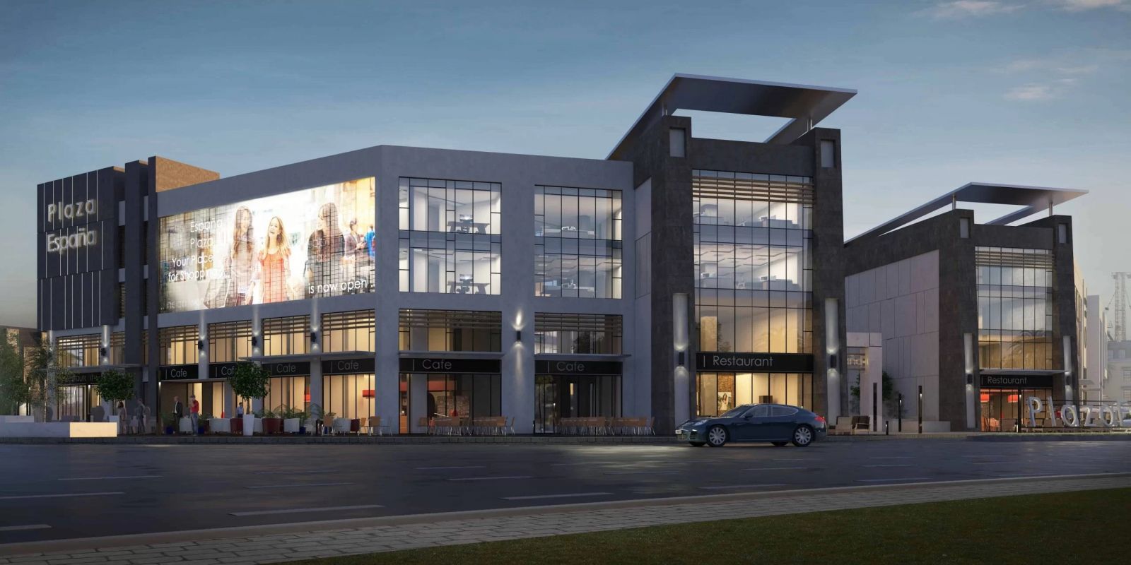 With an area of 104 meters, offices for sale in Plaza Espana Mall project