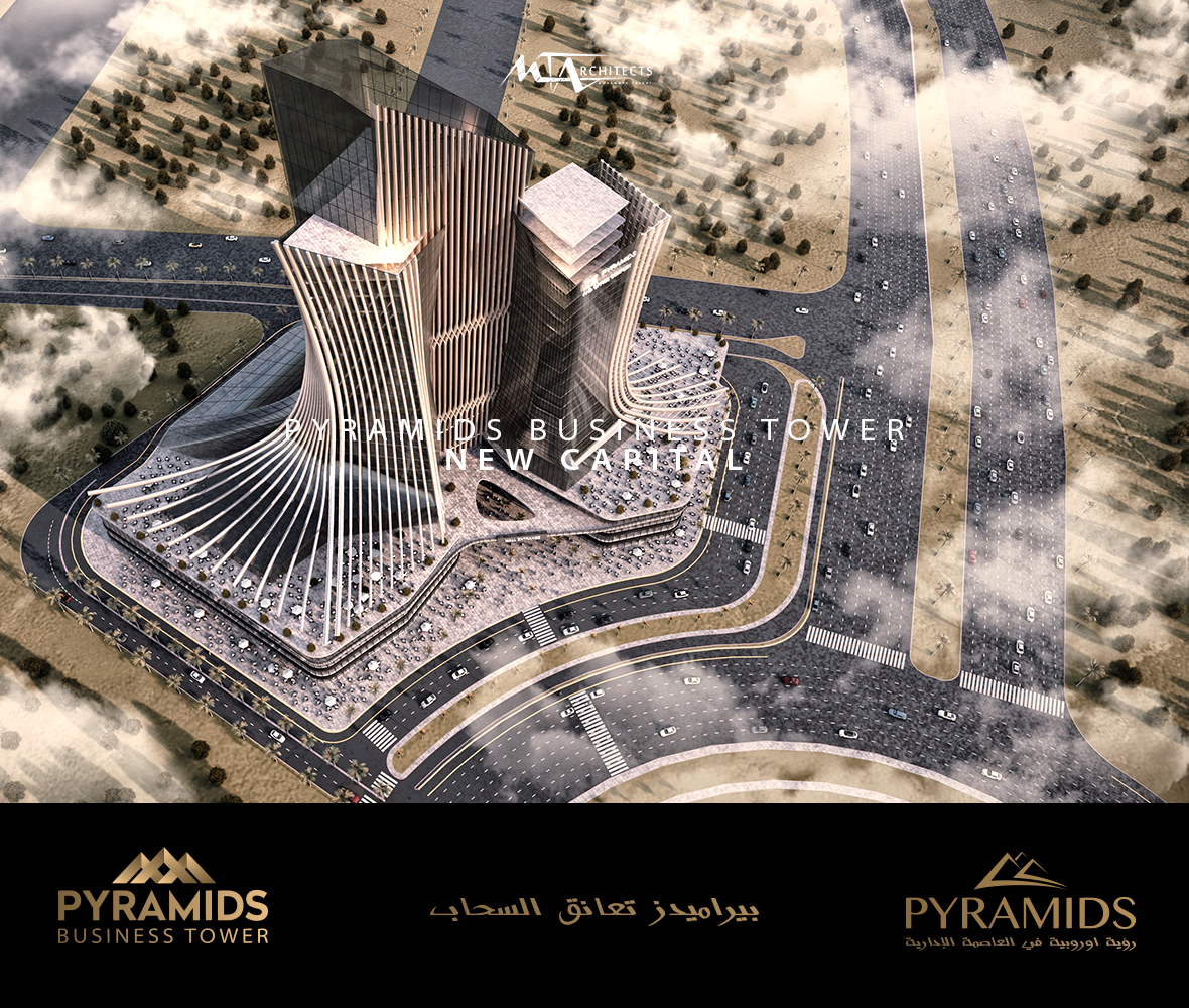 Own a shop in Pyramids Business Tower, New Capital, with an area starting from 42 m²
