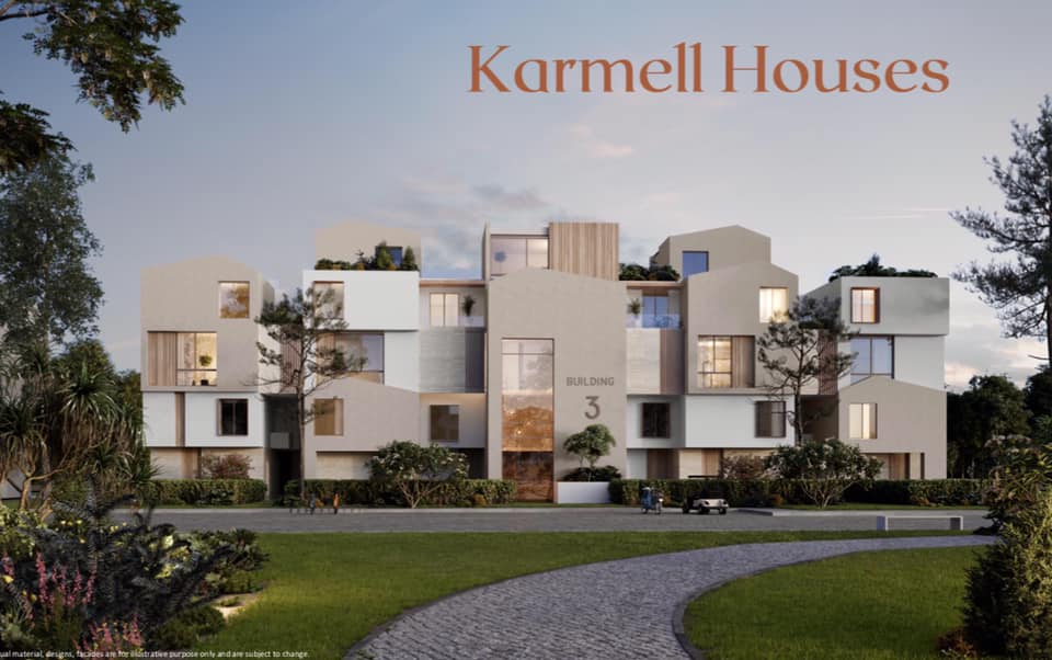 Attractive price villa 220m in Karmell compound Sheikh Zayed great view