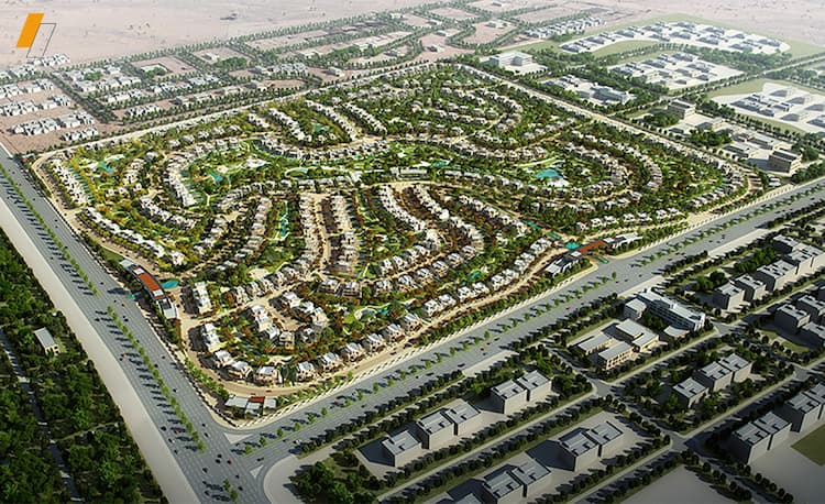 In New Zayed book a twin house in The Estates project with an area of 432 m²