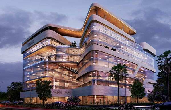 مكتب بمساحة 115 متر للبيع في مول سولاس العاصمة الإدارية الجديدة