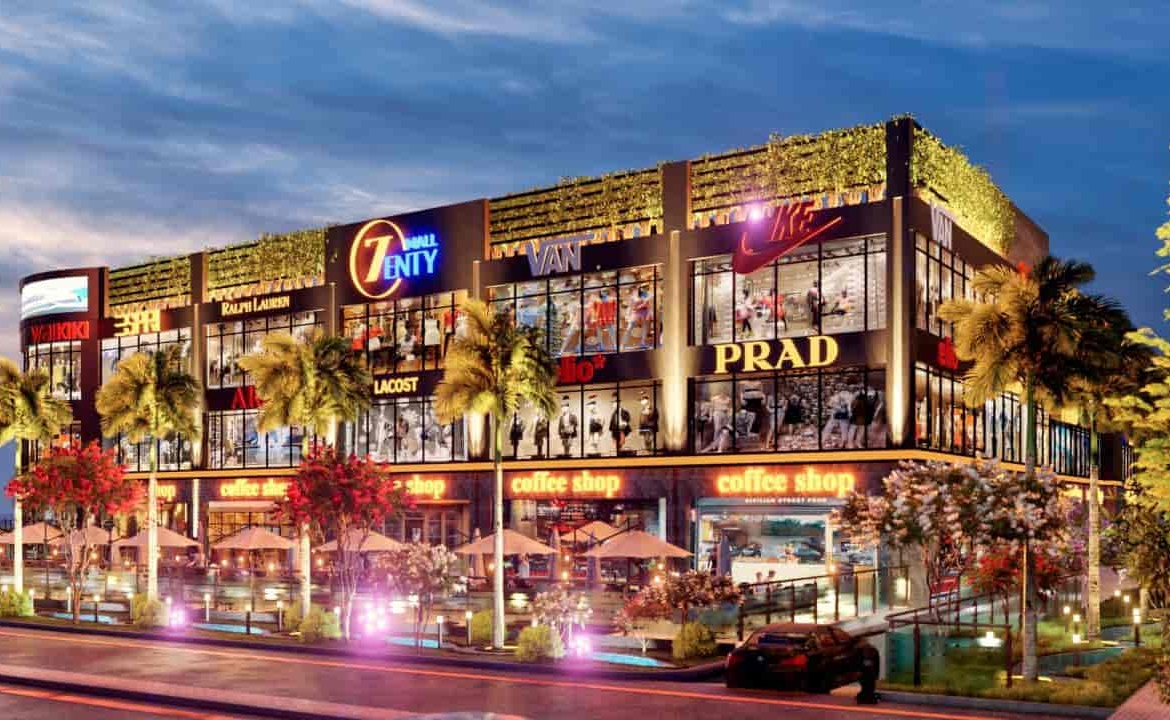 Hurry up to book stores with an area starting from 44 meters in Seventy Mall in the new capital