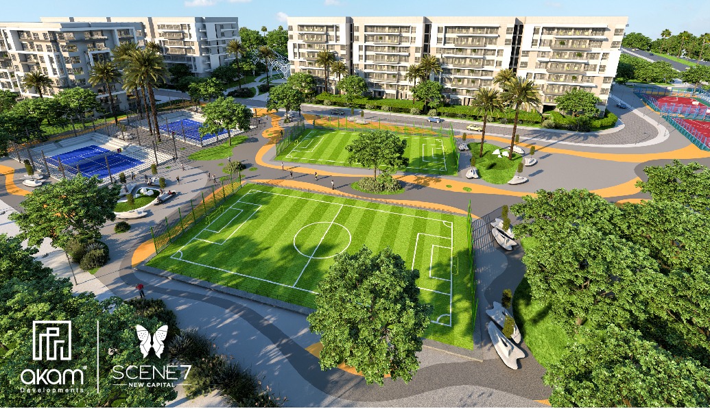 With an area of 153 m², apartments for sale in Scene 7