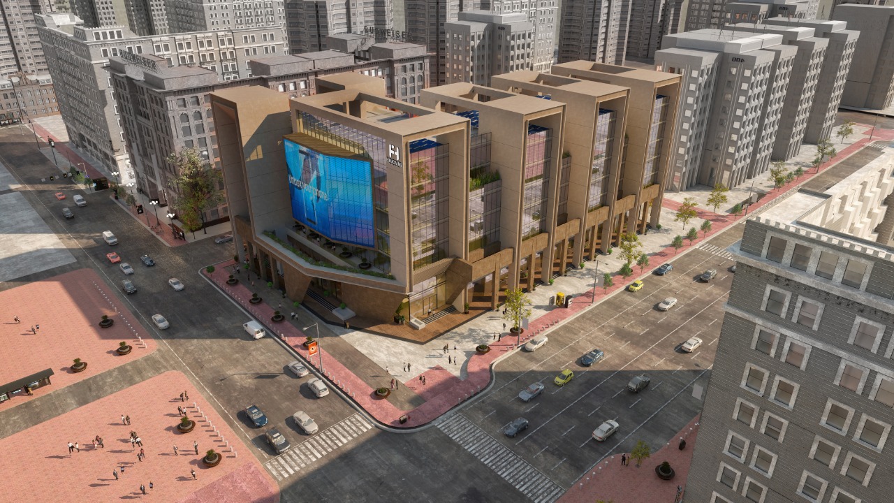 Find out the price of a restaurant with an area of 155 meters in the Financial Hub Mall new Administrative Capital