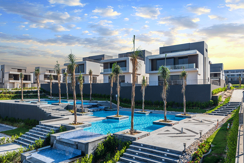For lovers of sophistication, a twin house for sale in Patio Al Zahraa project with an area of 200 m in Sheikh Zayed