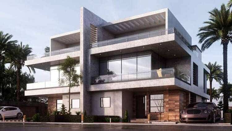 Get a villa in Capstone Project Sheikh Zayed with an area of 240 meters