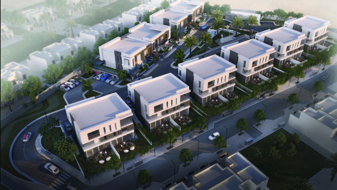 With an area of 153 m² Apartments for sale in Pyramids Hills project