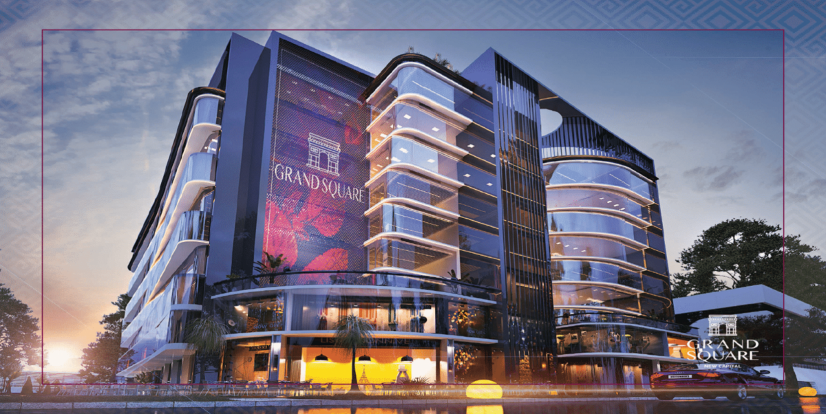 تفاصيل بيع عيادة بمساحة 108 متر في grand square mall new capital