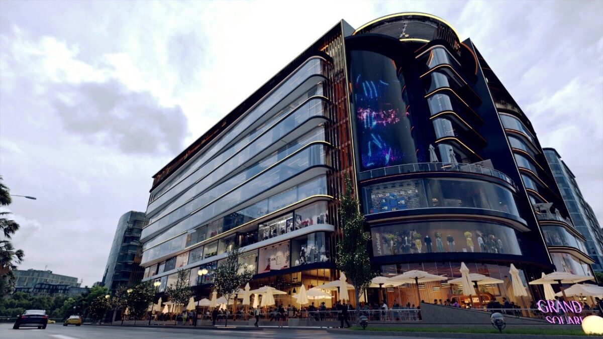 تفاصيل بيع عيادة بمساحة 108 متر في grand square mall new capital