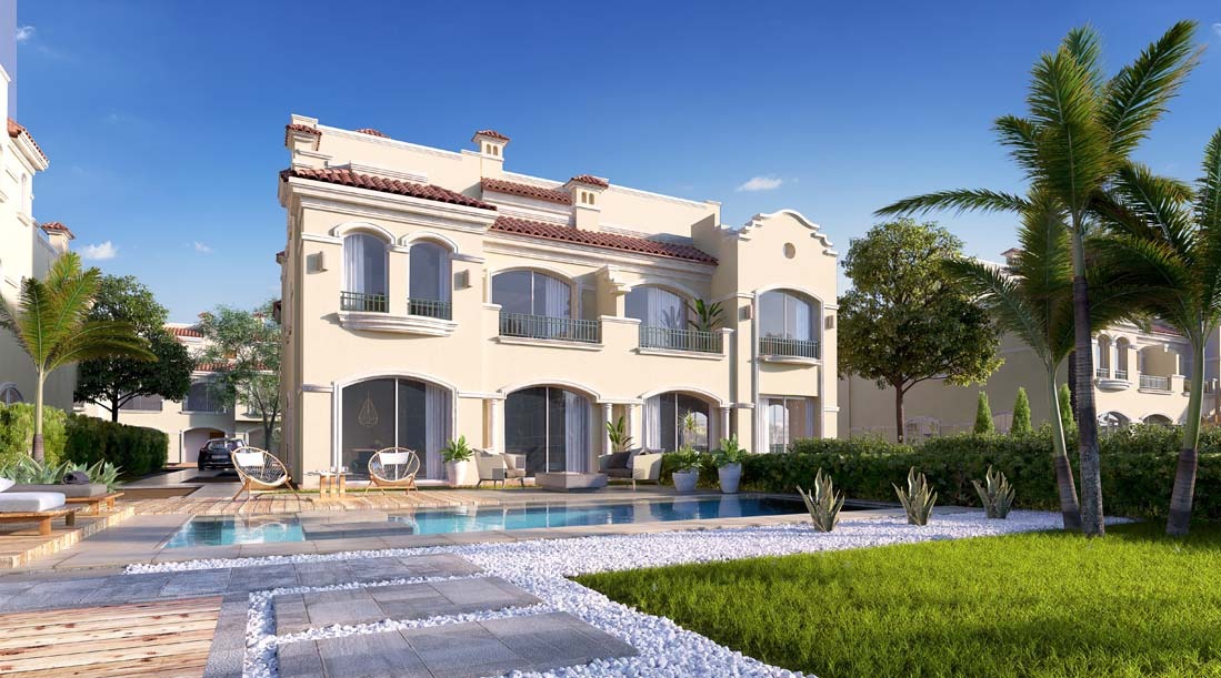 Own a twin house in El Patio Prime El Shorouk with an area starting from 257 meters