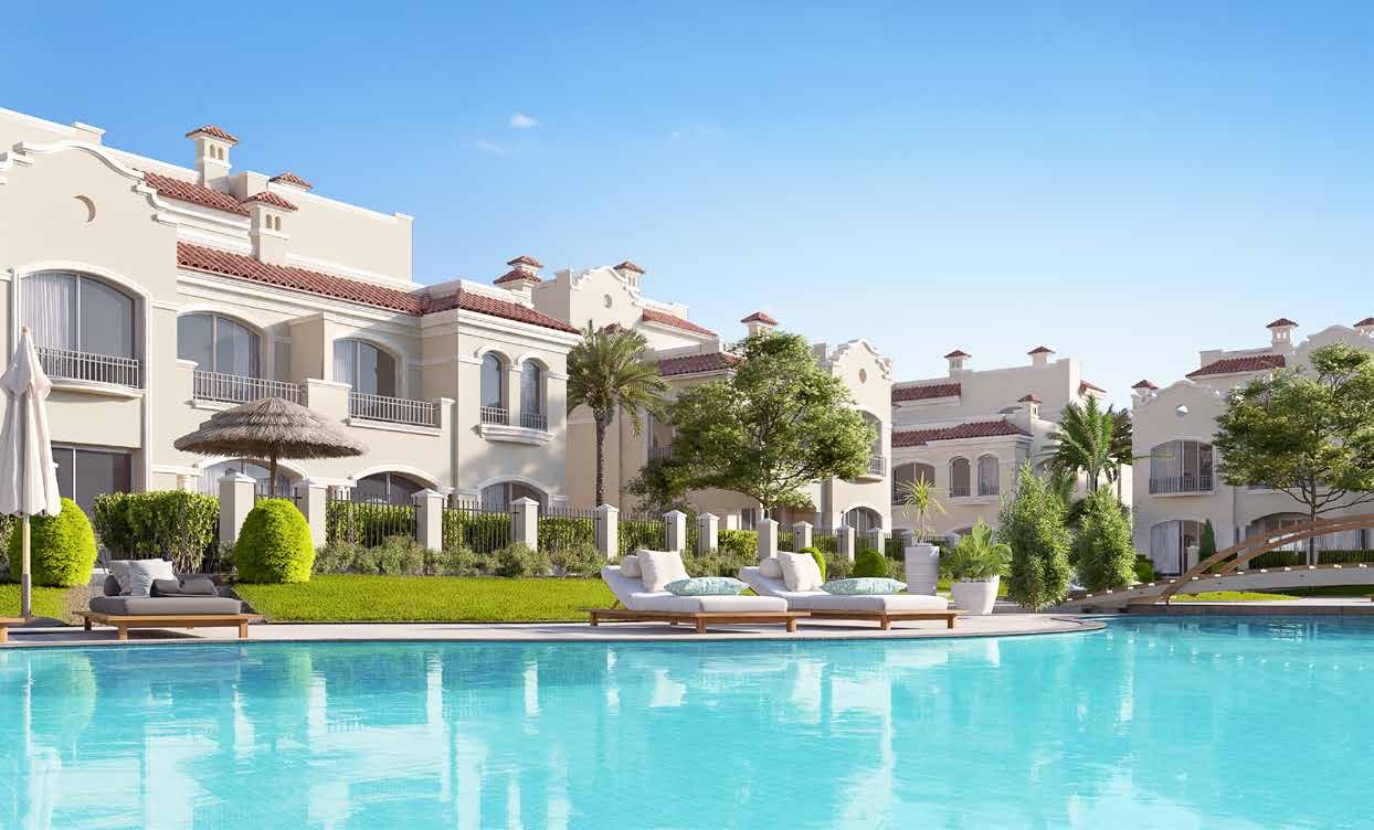 Villas for sale in El Patio 5 East Compound 320m