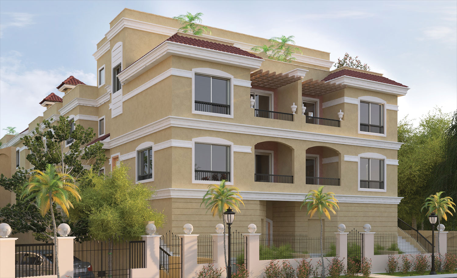3 Bedrooms Apartments for sale in Cleopatra Palace 185 m²