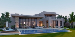 للبيع فيلا 411 متر بملاذ الساحل الشمالي