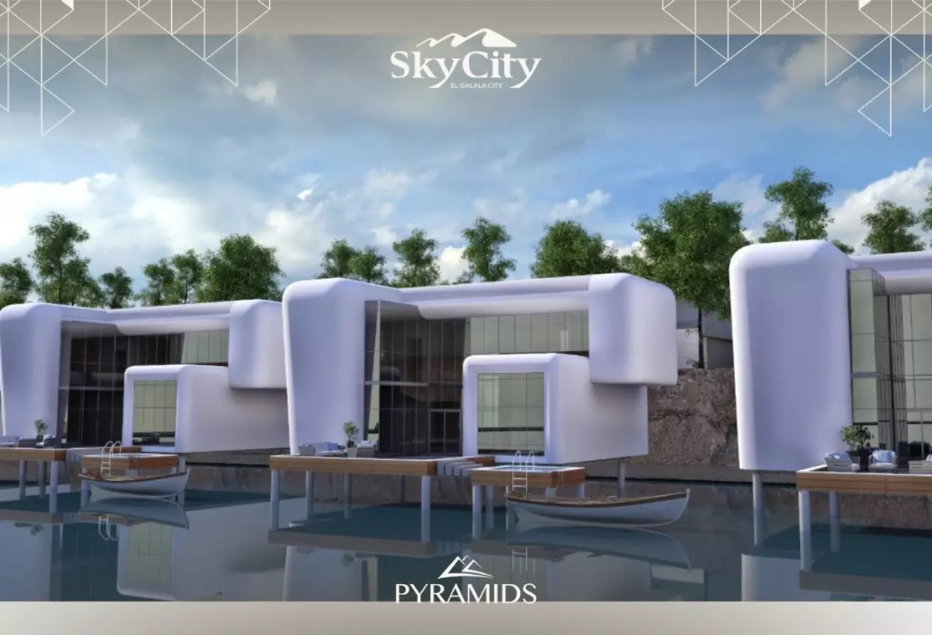 Twin house for sale 198m in El Galala Sky City Resort at an incredible price