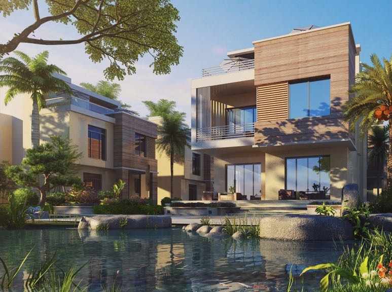 300 m² twin houses for sale in Cavana Lakes project