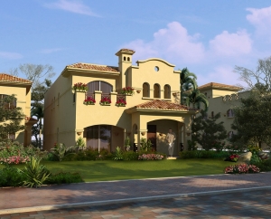 لمحبى الرقي توين هاوس للبيع في منتجع لافيستا توباز العين السخنة بمساحة 195 متر