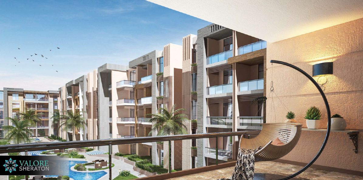 With an area of 169 m² Apartments for sale in Valore Sheraton project