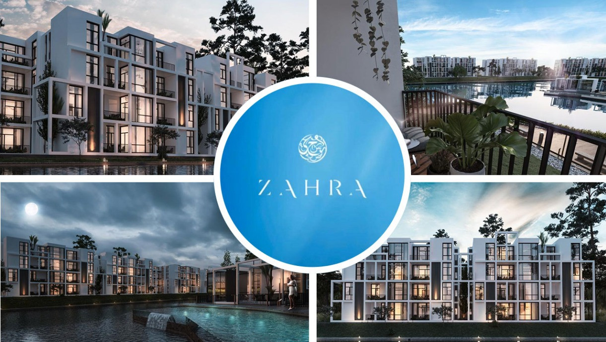 With a 5% down payment, get a chalet with an area of 74 meters in Zahra North Coast