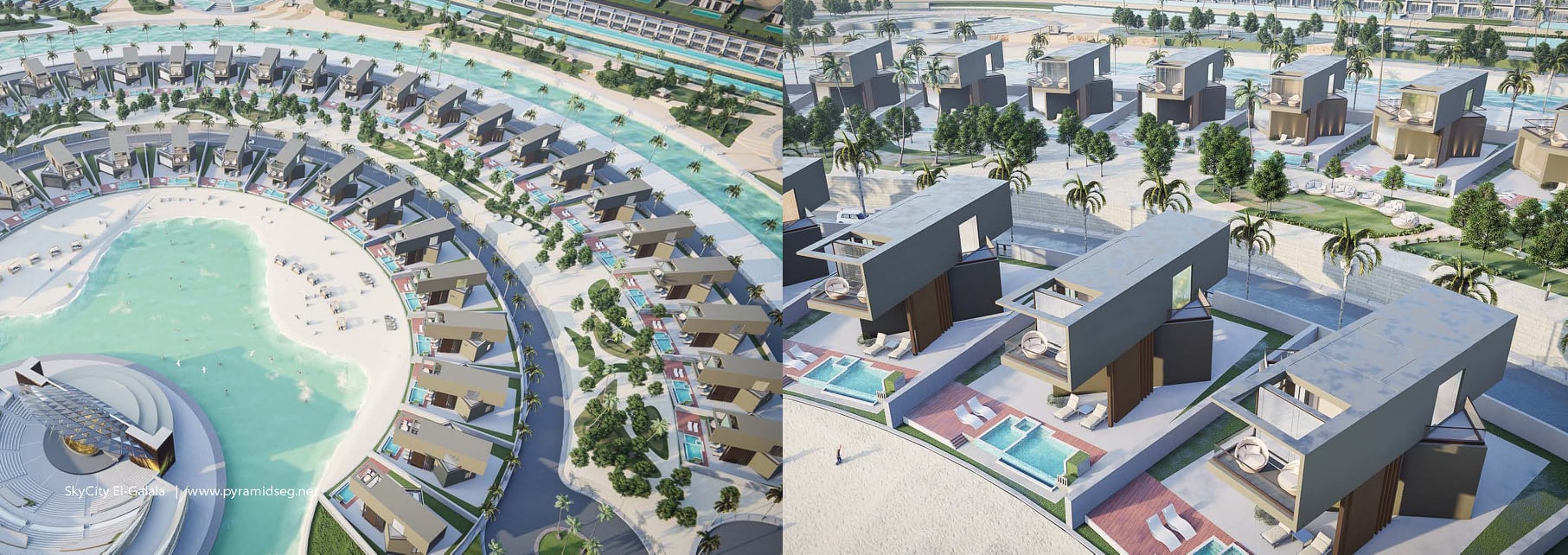 Sky City Resort El Galala Pyramids