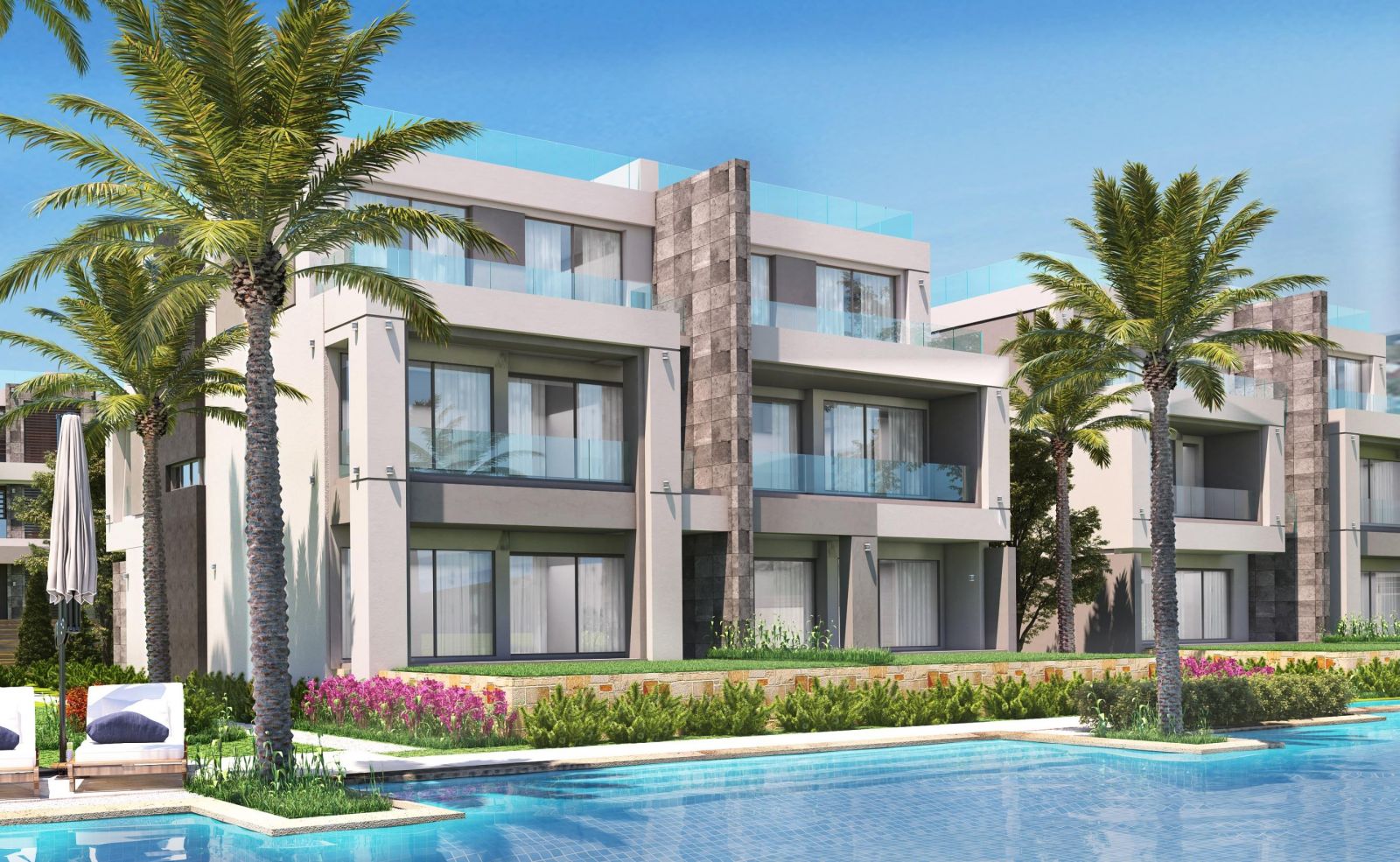 An area of 210 m² Townhouse for sale in La Vista Ray Resort