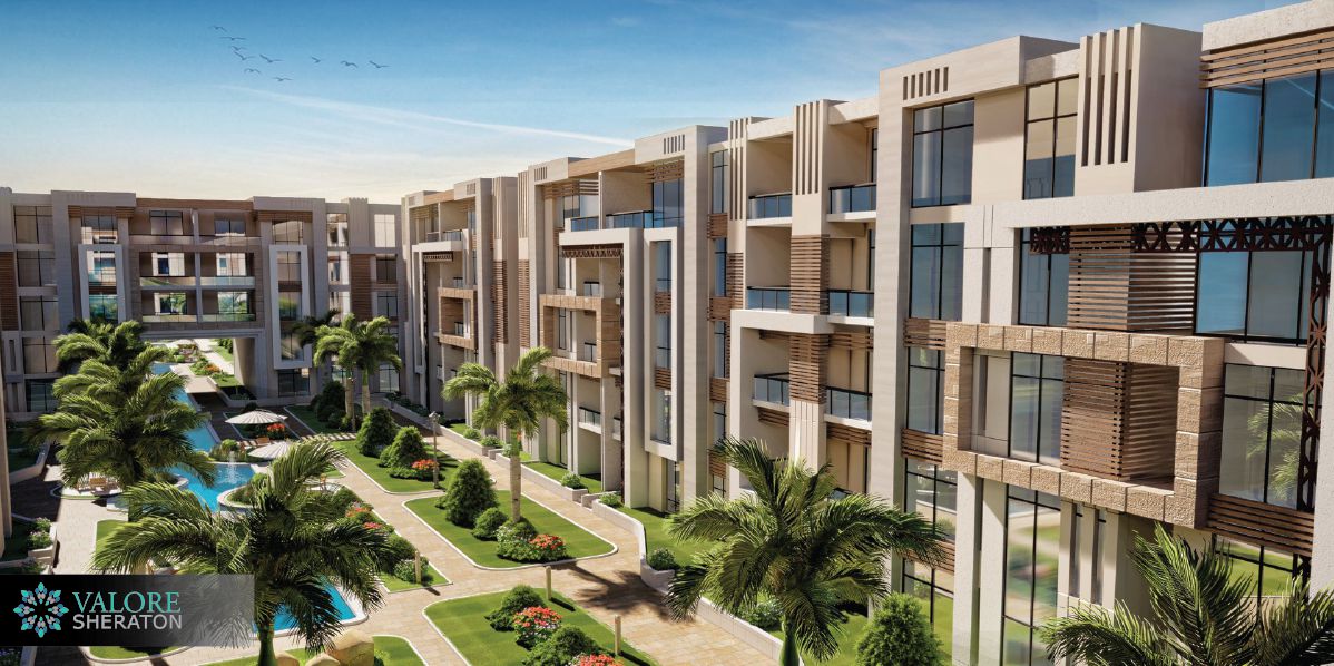 With an area of 169 m² Apartments for sale in Valore Sheraton project
