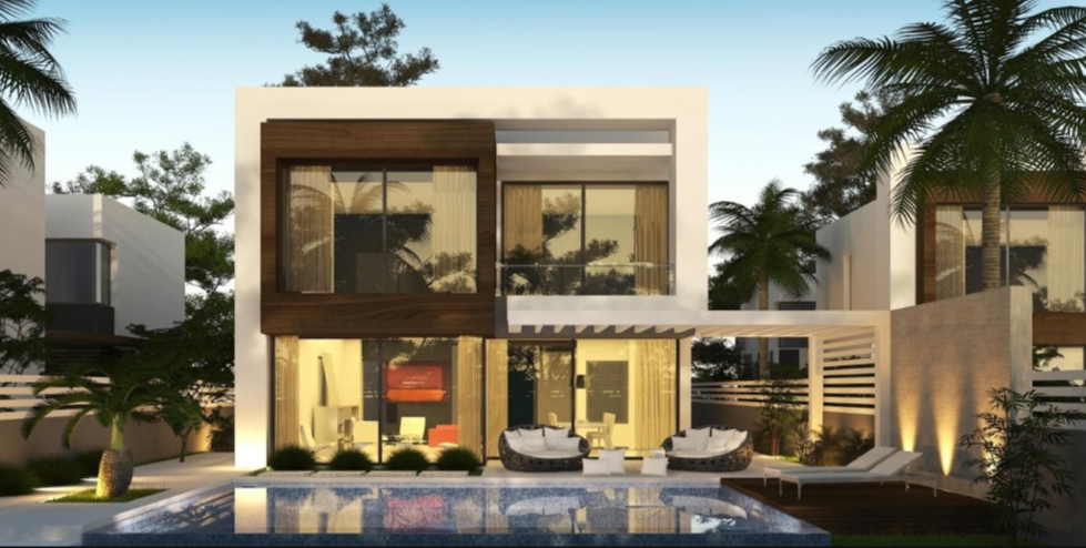 Villa in Hacienda Bay installments over 8 years with an area of 353 m²