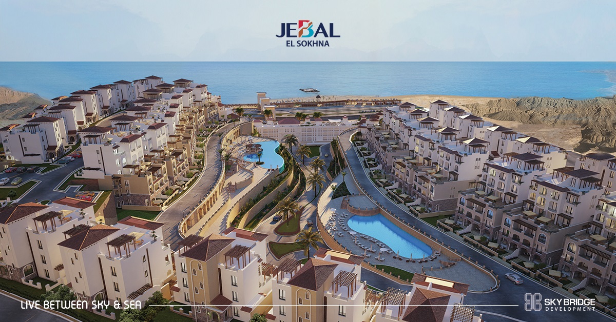 Chalets for sale in Jebal El Sokhna Resort 3 bedrooms 167 meters