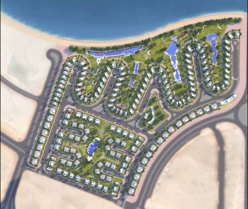 With an area of 175 m², chalets for sale in New Alamein Compound