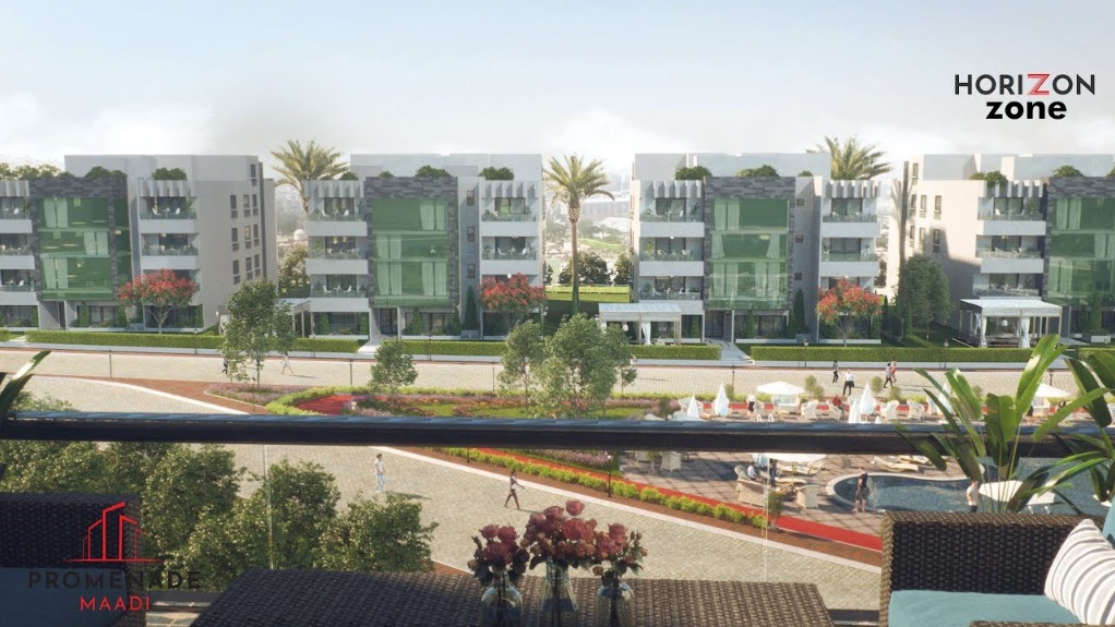 With a 10% down payment, get an apartment of 186 meters in Promenade Maadi