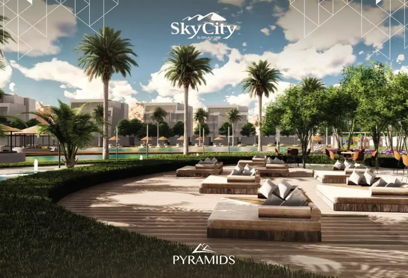 The most distinctive apartment for sale at Sky City El Galala with an area of 200 m