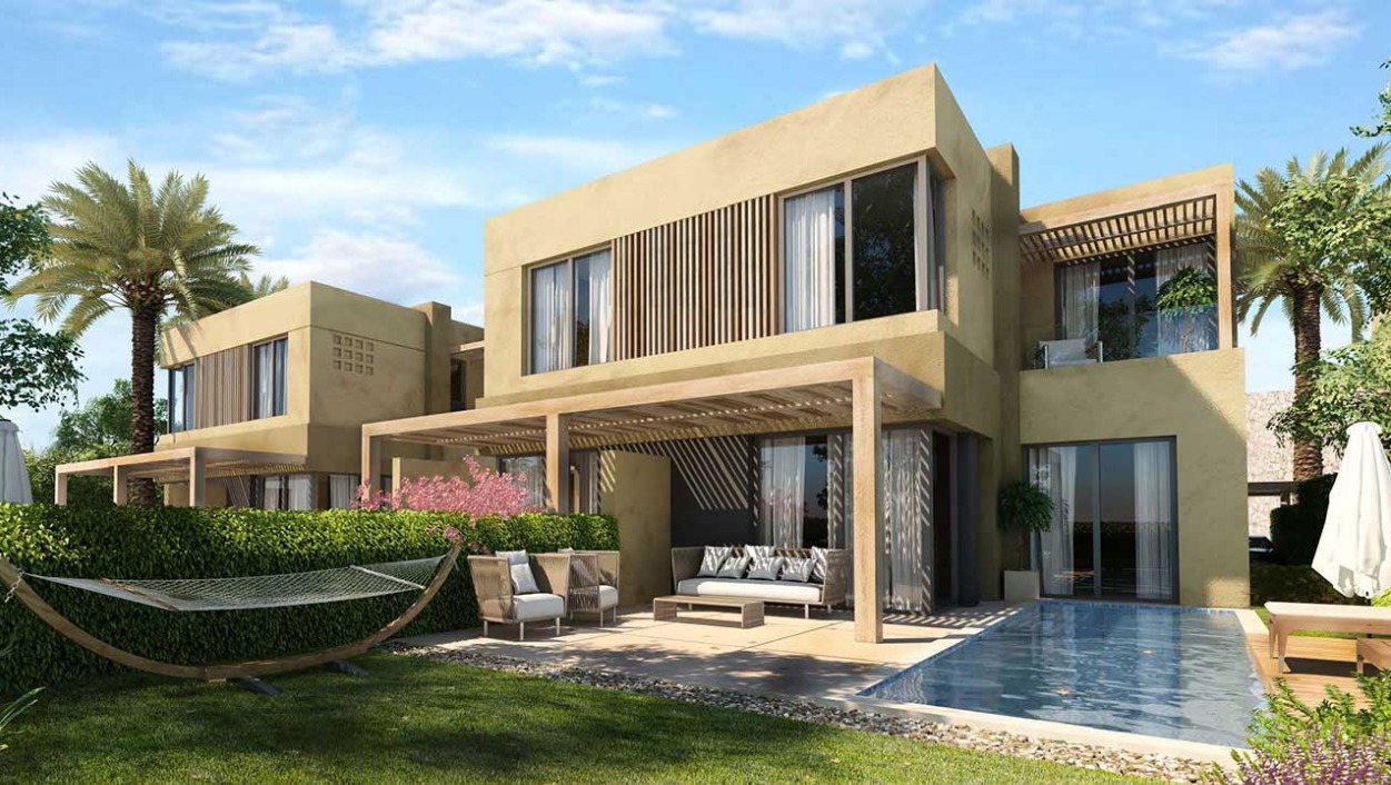 With an area of 260 m², villas for sale in Palm Hills Village