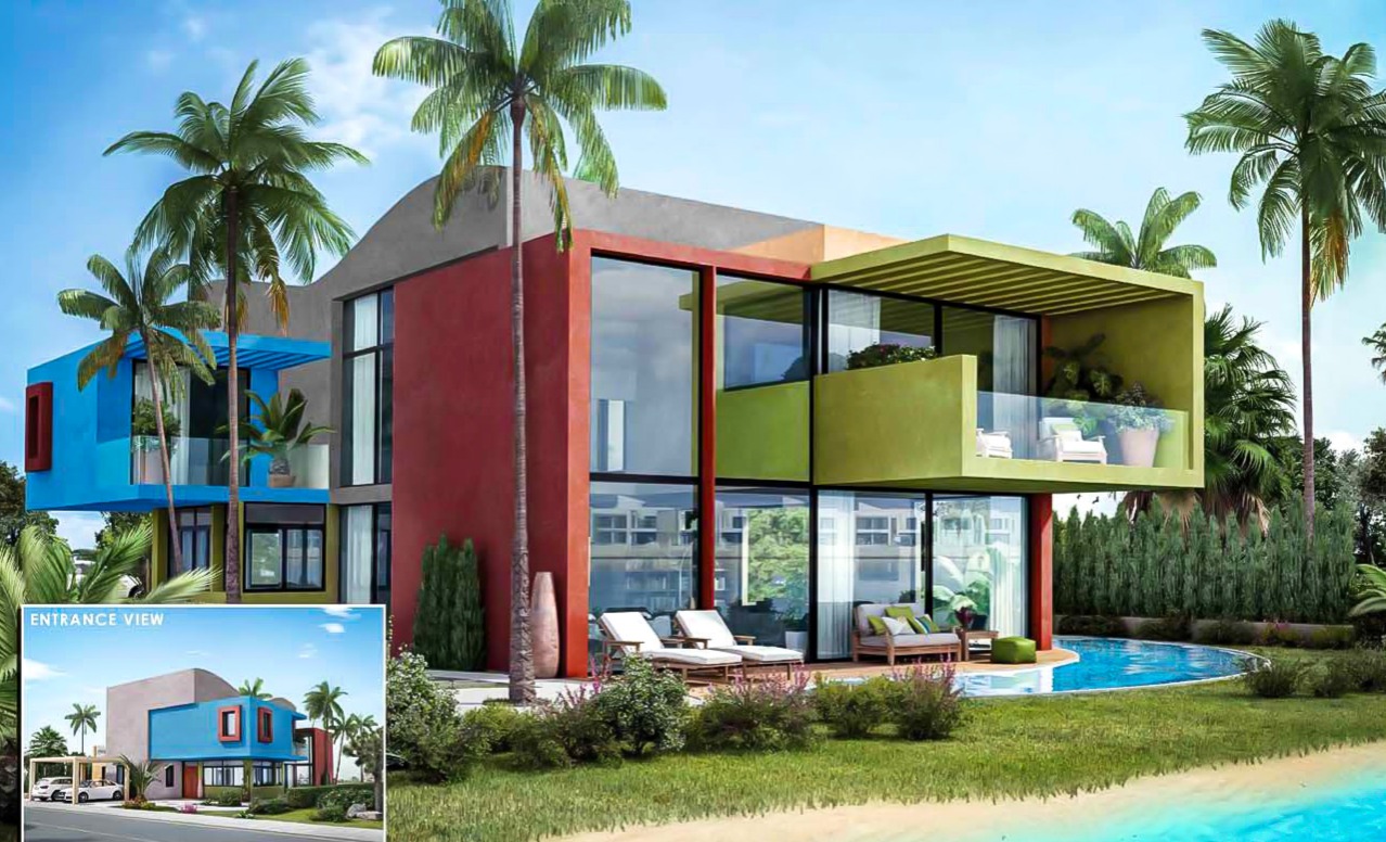 4 bedroom villas for sale in Bo Island 280m