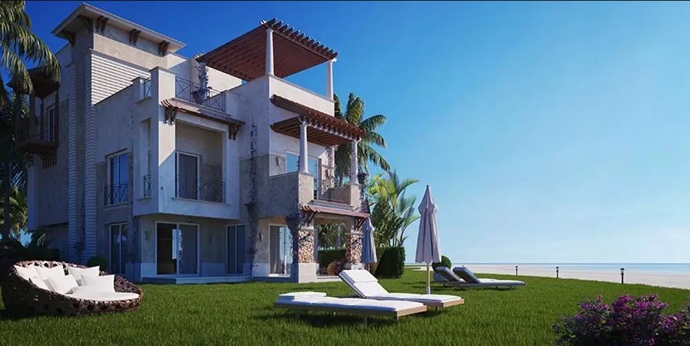At an attractive price, Chalet 132 m in Blue Blue Ain Sokhna with a great view