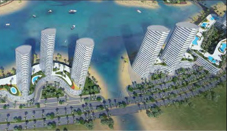 Apartments for sale in North Edge Towers Alamein 182m