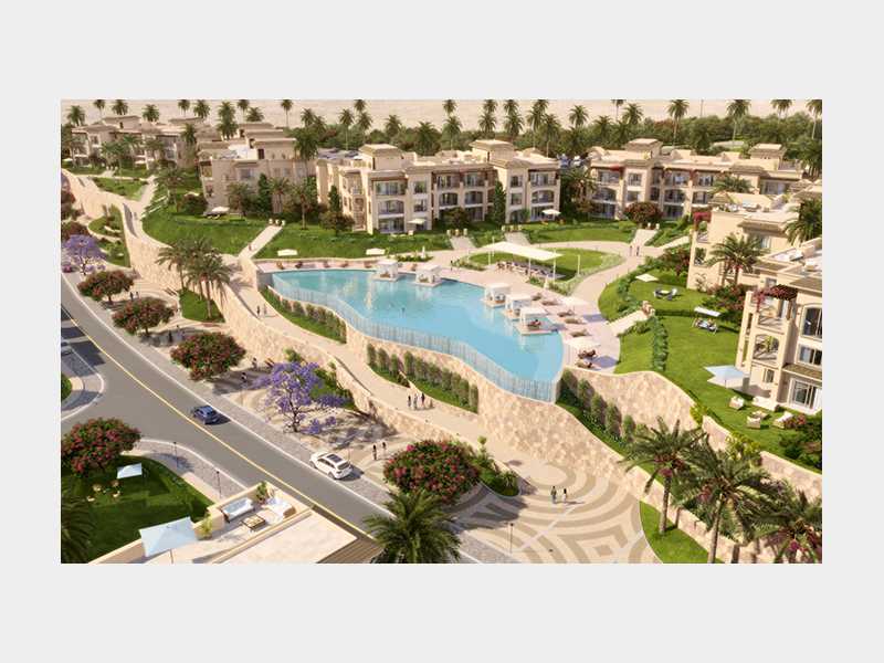Chalets for sale in Aroma Sokhna 125 meters