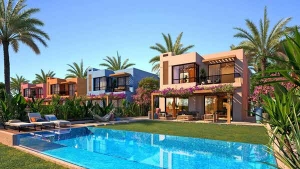 Chalet for sale 140m in Laguna Bay Sokhna with payment facilities