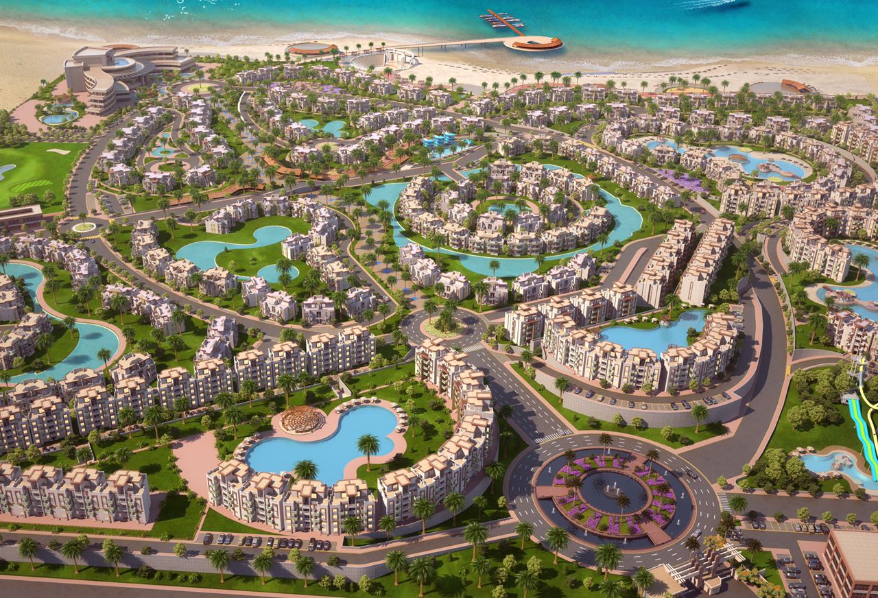 With an area of 70 meters chalets for sale in Cecilia Lagoons project